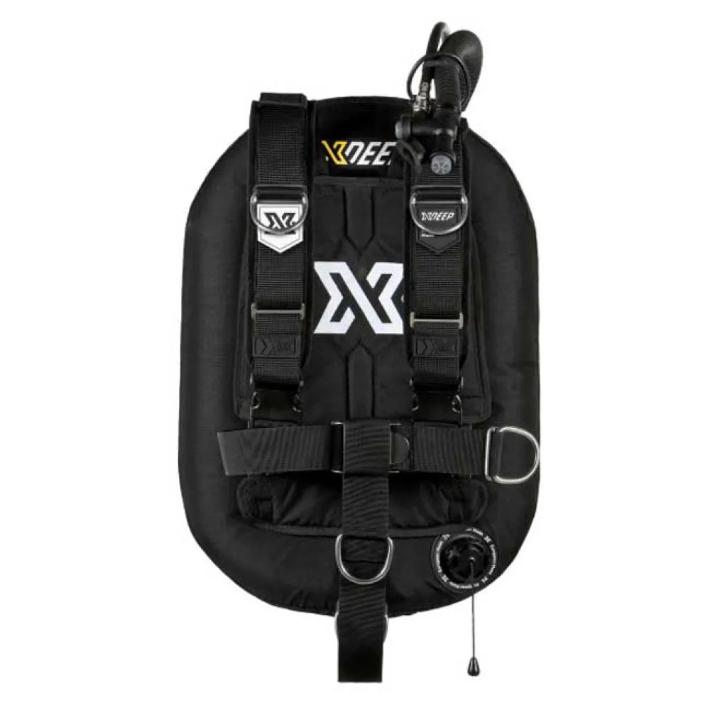 xDeep Zeos 38 Deluxe aluminium backplate XL weight pockets Wing