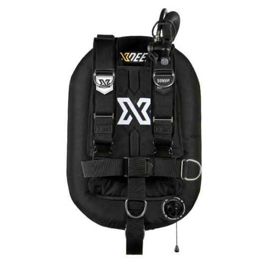 xDeep Zeos 38 Deluxe aluminium backplate XL weight pockets Wing