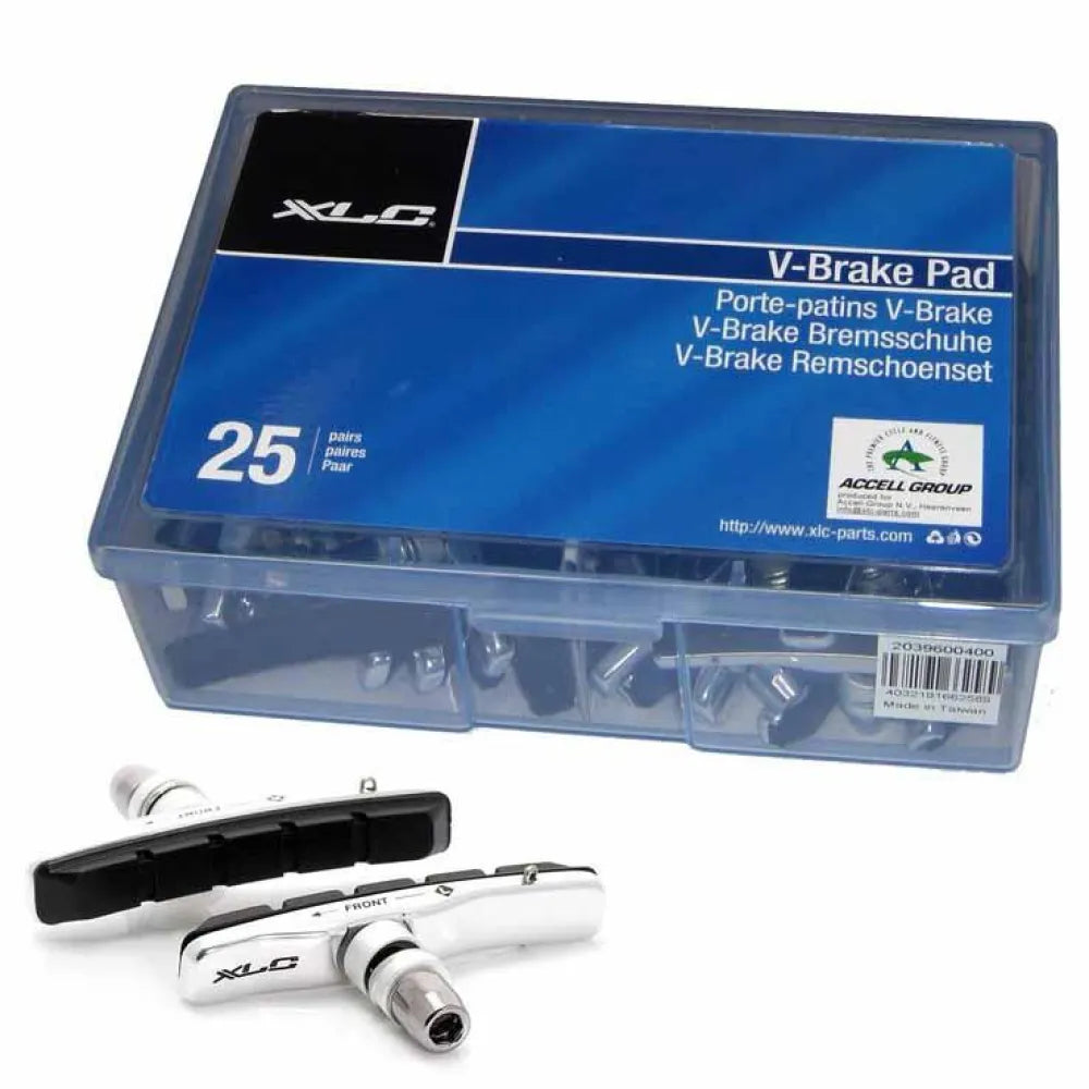 XLC BS V02 complete rim brake pads 50 units