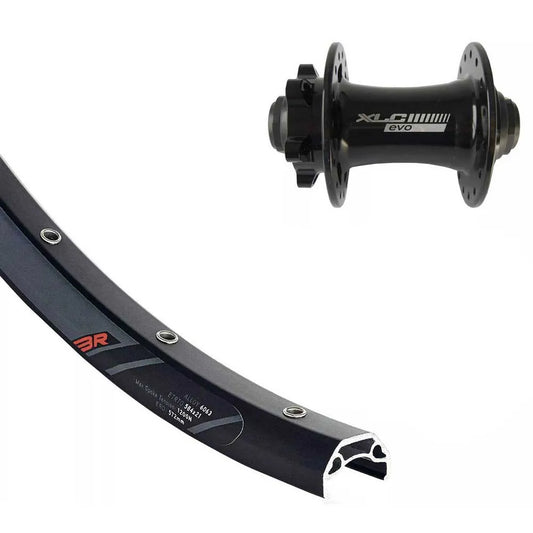 XLC Rodi Black Rock EVO 26´´ 6B Disc MTB front wheel