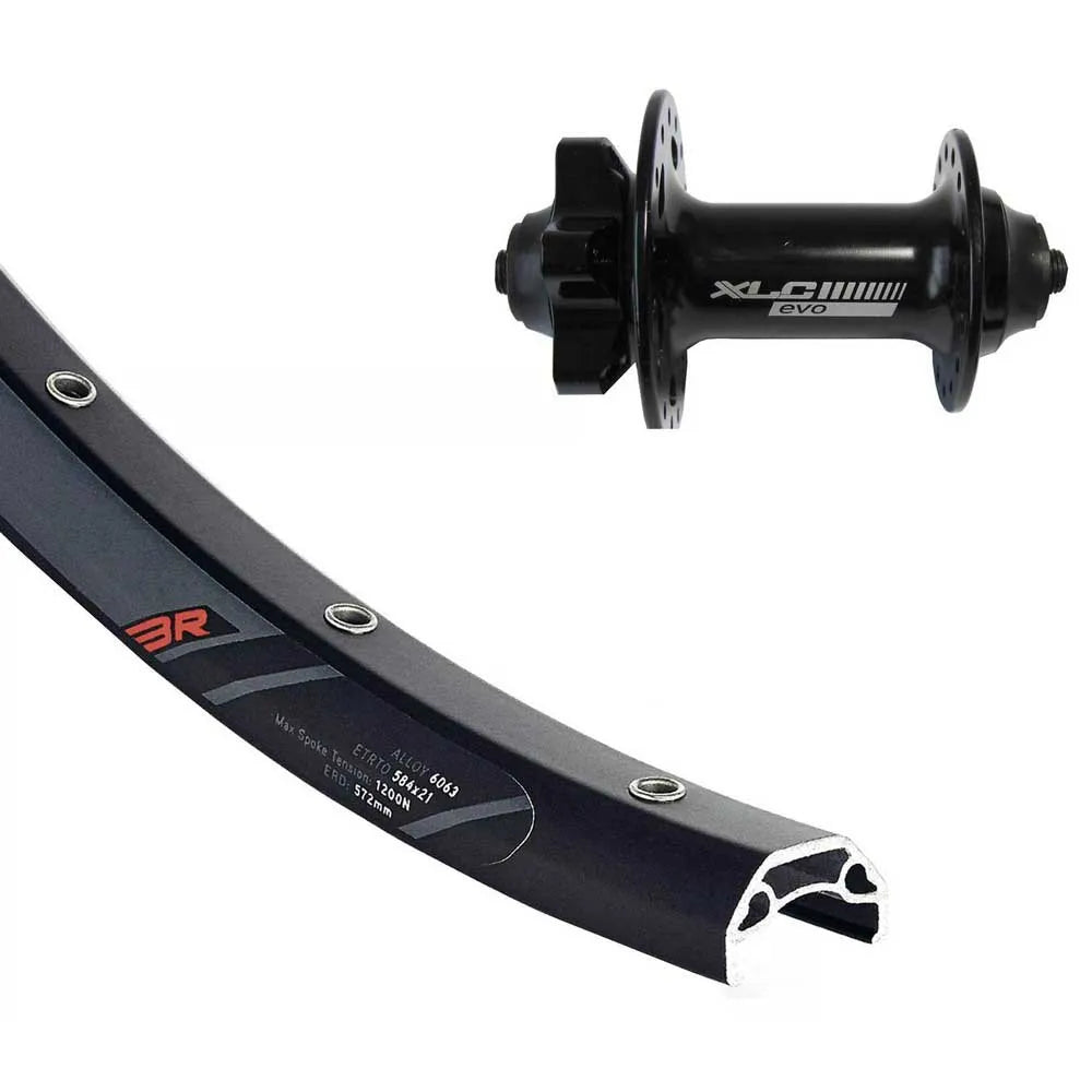 XLC Rodi Black Rock EVO 26´´ 6B Disc MTB front wheel