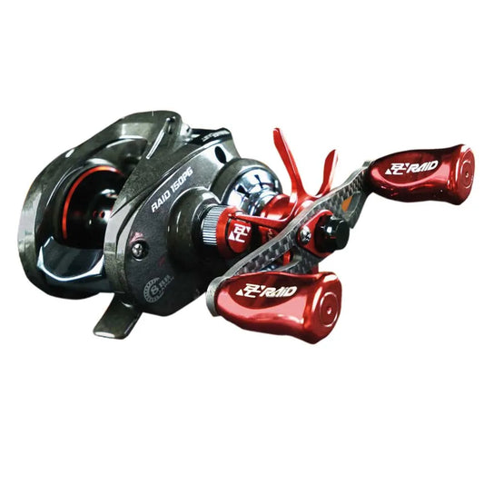 Xzoga Bullet Cast Raid Baitcasting Reel