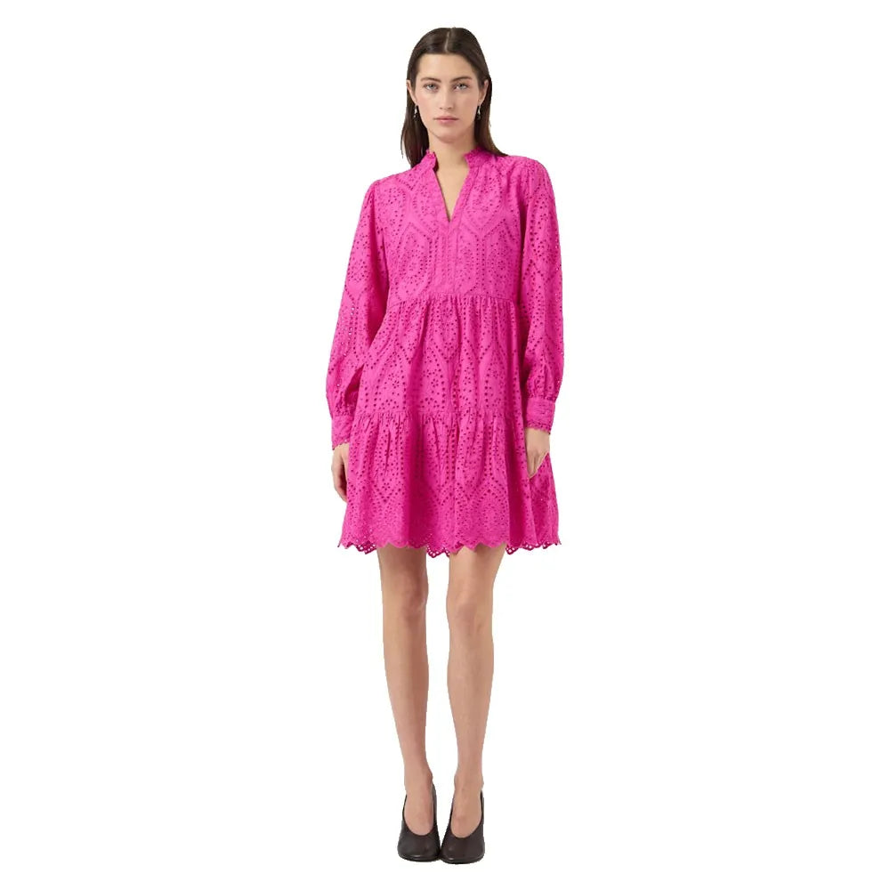 Yas Holi long sleeve short dress