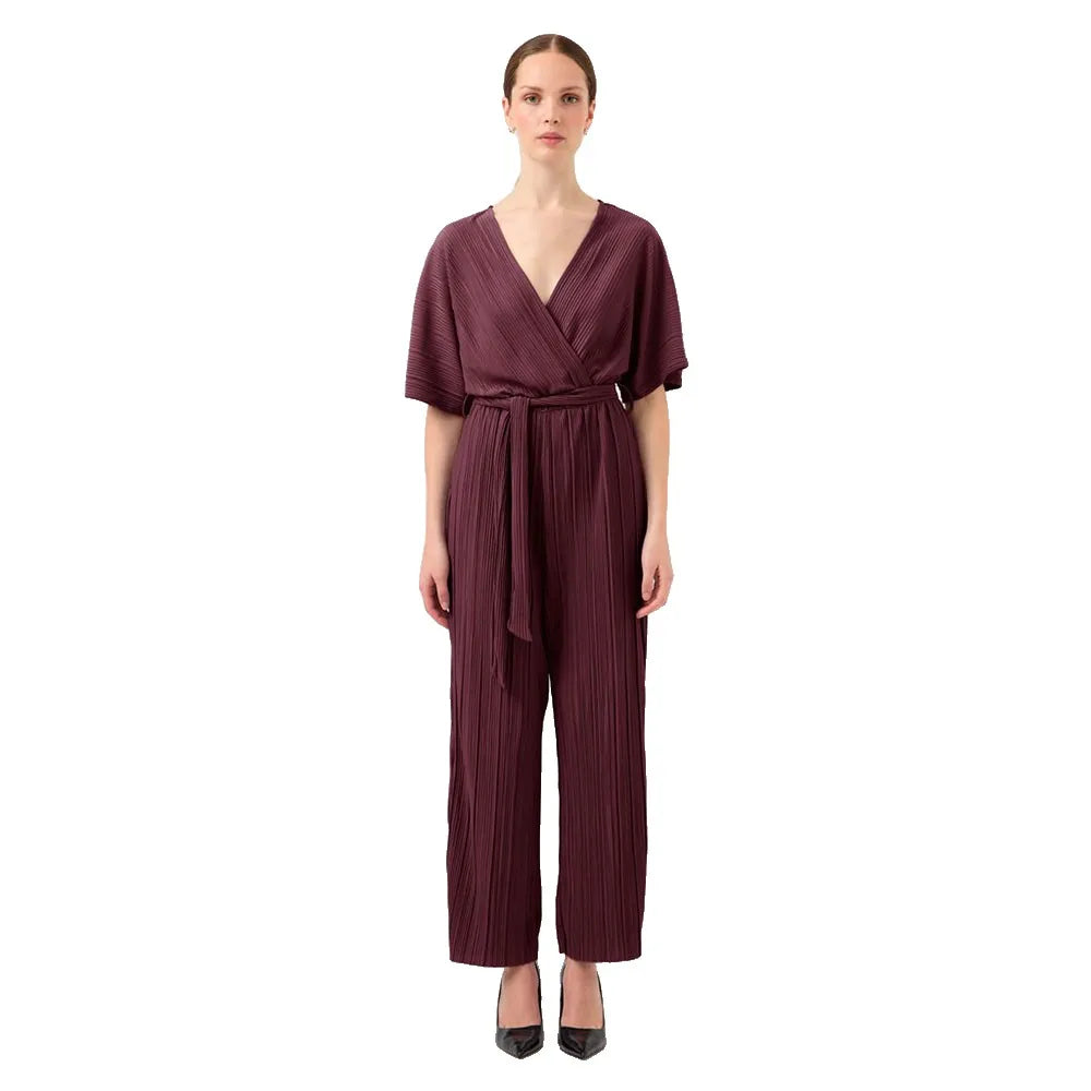 Yas Olinda Ankle short sleeve jumpsuit