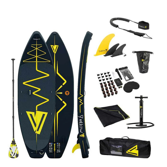 YellowV Heartbeat 9´0´´ inflatable paddle surf set