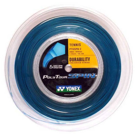 Yonex Polyour Spin 200 m tennis reel string