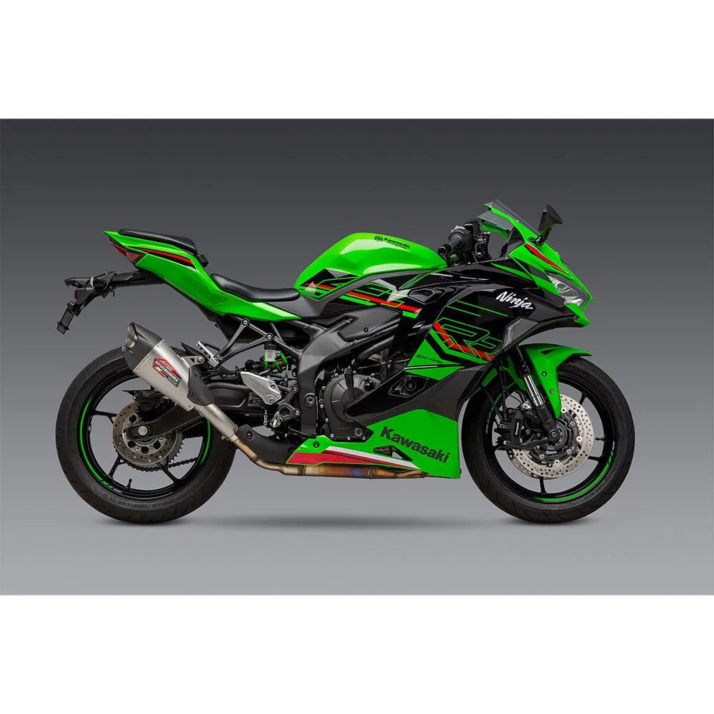 Yoshimura usa AT2 Kawasaki ZX-4RR 23-24 Homologated Slip On Muffler