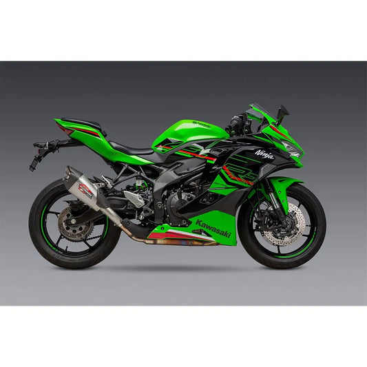 Yoshimura usa AT2 Kawasaki ZX-4RR 23-24 Homologated Slip On Muffler