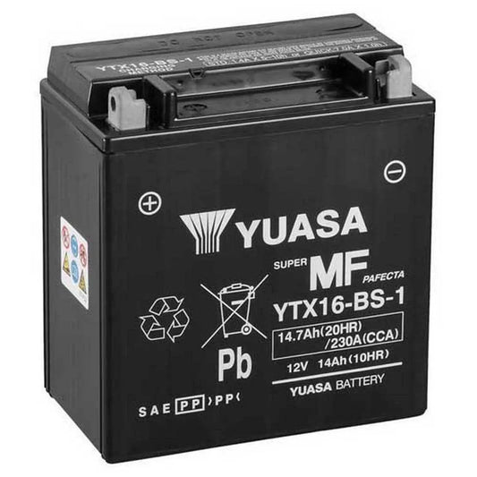 Yuasa YTX16-BS-1 AGM battery