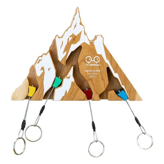 Yy vertical Aiguille Du Midi Keychain