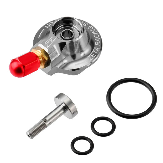 Zeta XPLOR rear suspension gas valve