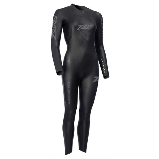 Zoggs Black Marlin 5/3/1.5 mm woman long sleeve neoprene wetsuit