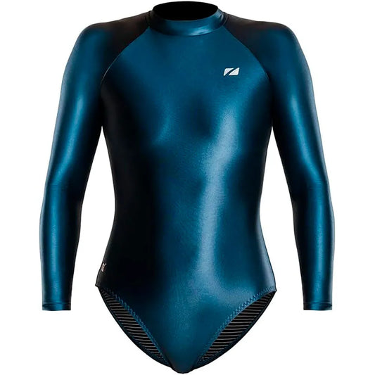 ZONE3 Thermique High Neck OWS Ti+ long sleeve swimsuit