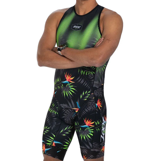 Zoot Sprint Hyperglide Backzip sleeveless trisuit